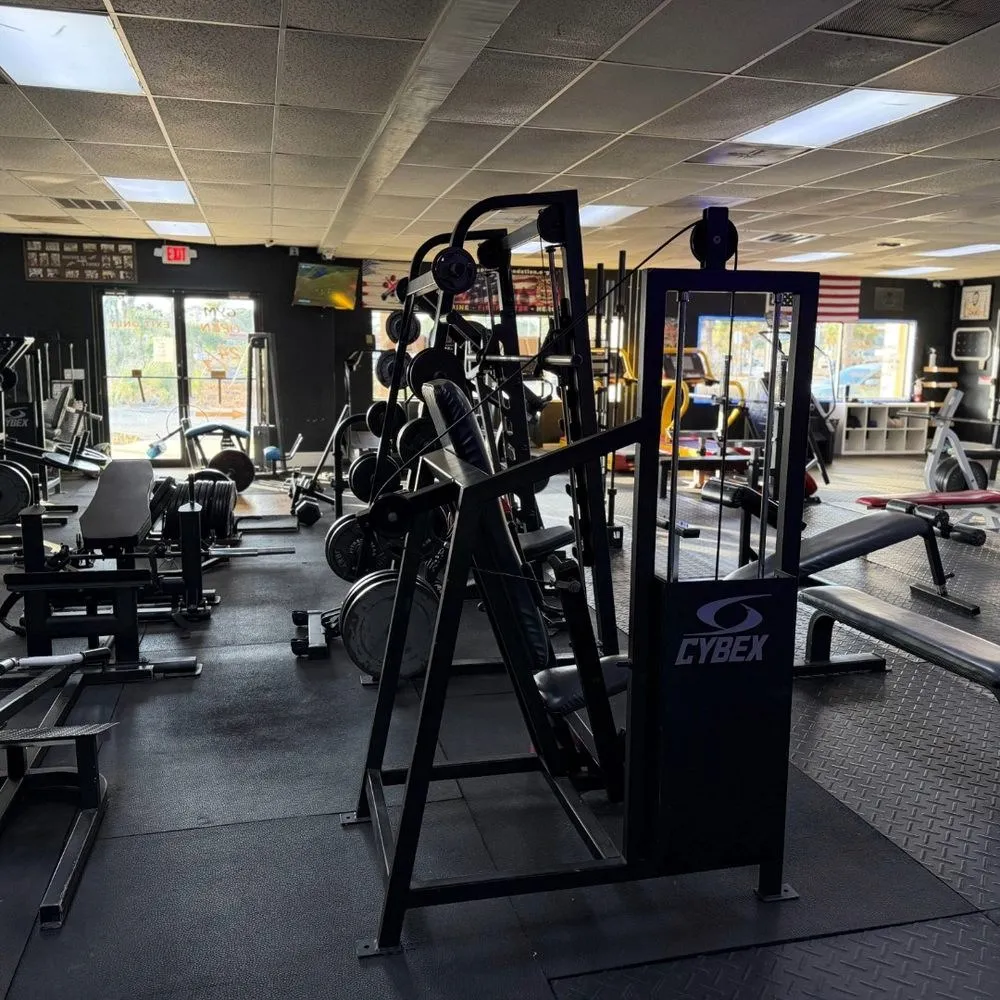 Cybex plate-loaded machines